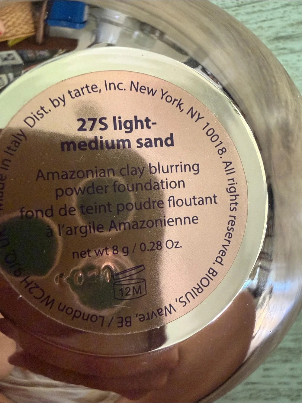 tarte Amazonian Clay Pressed Powder Foundation - Light-Medium Sand Beige $40